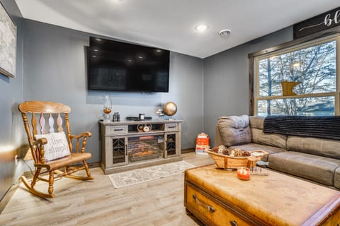 Fire Pit + Dock: Lakefront Cabin in Zimmerman! House in Minnesota