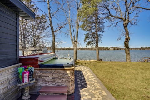 Fire Pit + Dock: Lakefront Cabin in Zimmerman! House in Minnesota