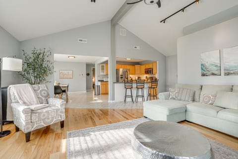 Benton Harbor Home w/ Fire Pit - 2 Mi to Beach! House in Lake Michigan Beach