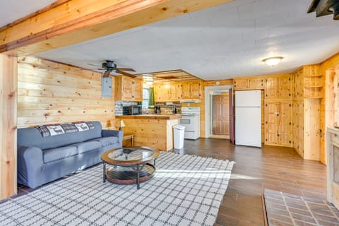 Cottage w/ Deck & Bluff Lake Views: Walk to Beach! Cottage in Michigan