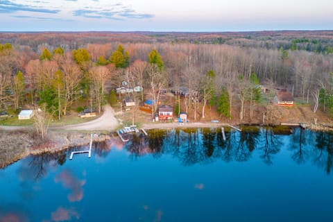 Cottage w/ Deck & Bluff Lake Views: Walk to Beach! Cottage in Michigan