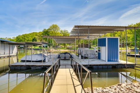 Private Dock & Deck: Waterfront Camdenton Home! House in Lake of the Ozarks