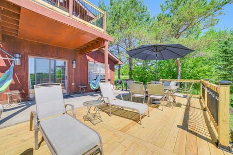 Riverfront Cheboygan Home w/ Dock ~ 4 Mi to Town! House in Michigan