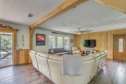 Riverfront Milton Cabin w/ Boat Ramp & Dock! House in Alabama