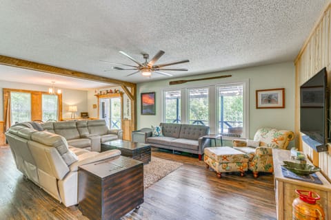 Riverfront Milton Cabin w/ Boat Ramp & Dock! House in Alabama