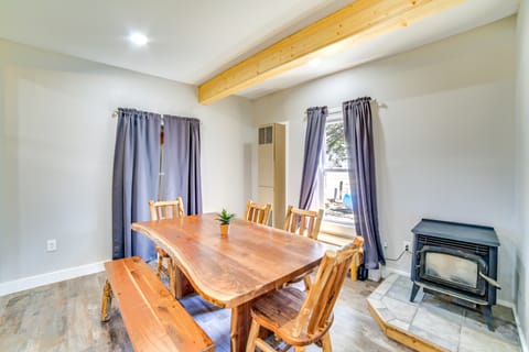 All-Season Seney Home w/ Private Yard & Fire Pit! House in Michigan