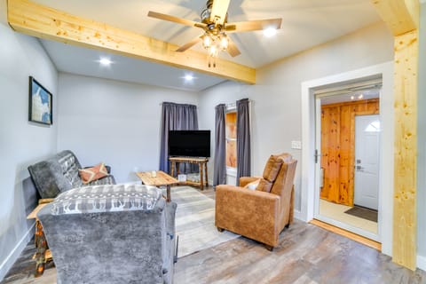 All-Season Seney Home w/ Private Yard & Fire Pit! House in Michigan