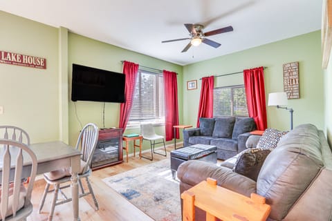 Harrison Home w/ Grill & Lake Views: Walk to Town! House in Harrison