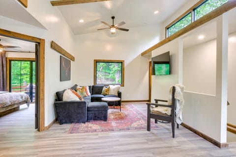 Modern Louisville Home on 3 Acres w/ Gas Fire Pit! House in Iowa