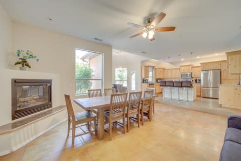 Red Rock State Park Views: Sedona Home w/ Fire Pit House in Village of Oak Creek