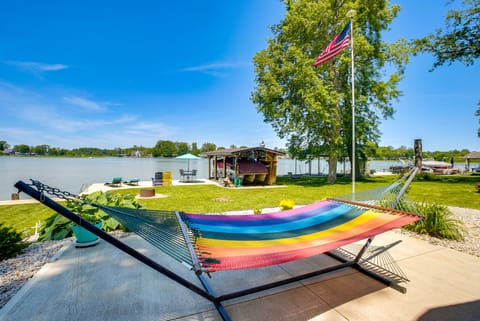 Waterfront w/ Boat Dock: Retreat on Indian Lake House in Indian Lake