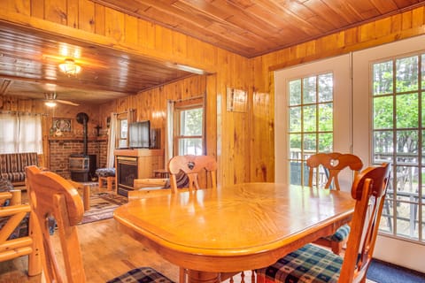 Peaceful Long Lake Cabin w/ Dock & Fire Pit! House in Wisconsin