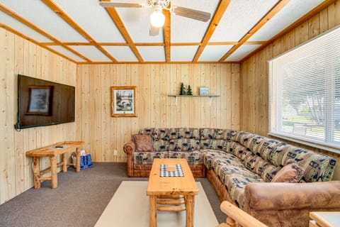 ‘Muskie Cabin’ on Mille Lacs Lake: Boat & Fish! House in Minnesota