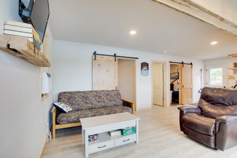 Private Dock & Rowboat! Cabin on Bearskin Lake House in Wisconsin