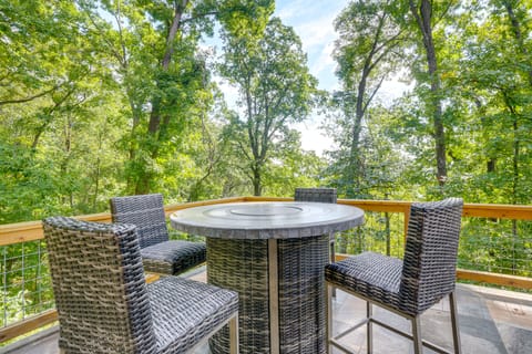 Modern Nellysford Getaway w/ View: Deck & Fire Pit House in Nelson County