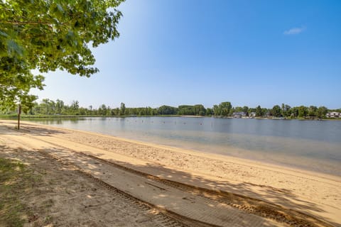 2 Fire Pits & Lake Access: Cozy Mecosta Getaway! House in Michigan