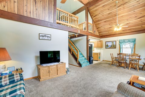 Germfask Home w/ Fire Pit, Grill & Yard Games! House in Michigan