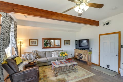 Sunset + Ocean Views: Serene Camano Escape House in Camano Island