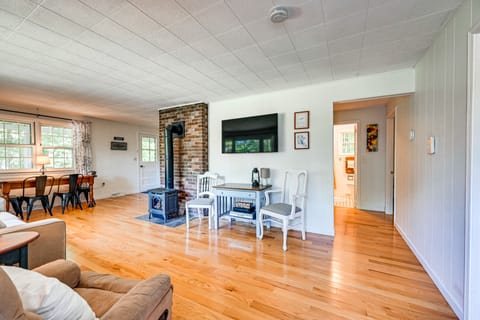 Becket Home w/ 3-Season Porch: Walk to Lake Access House in Becket