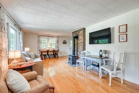 Becket Home w/ 3-Season Porch: Walk to Lake Access House in Becket