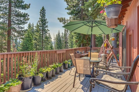 1 Mi to Beach: Peaceful Tahoe Vista Home w/ Decks! House in Tahoe Vista