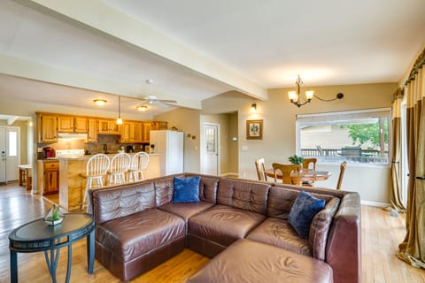 Large Lake of the Ozarks Home: Deck, Dock & Views House in Osage Beach