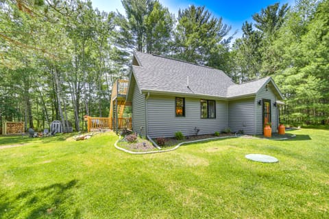 Pembine Cabin w/ Expansive Yard, Fire Pit & Grill! House in Wisconsin