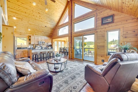 Lakefront Divide Cabin w/ Game Room! House in Colorado