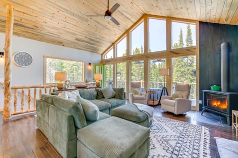 24-0082 Fairplay Cabin: Hike, Fish, Ski! House in Park County