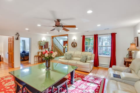 Pet Friendly w/ Fire Pit: Walk to the Beach! House in Lake Michigan Beach