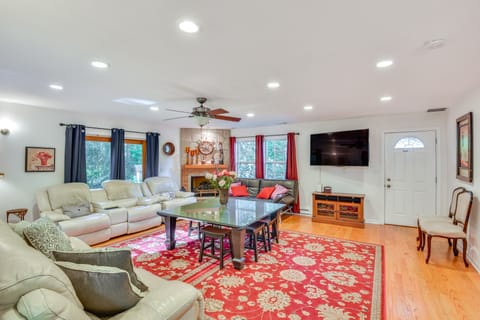 Pet Friendly w/ Fire Pit: Walk to the Beach! House in Lake Michigan Beach