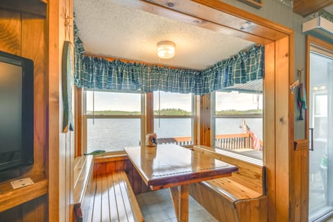 Waterfront Harrisville Home w/ Outdoor Fireplace! House in Adirondack Mountains