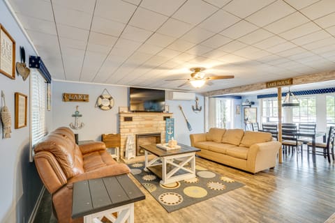 Dock w/ Deck & Waterslide: Lake of the Ozarks Gem! House in Lake of the Ozarks