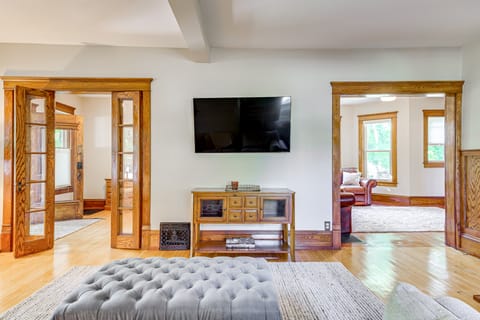 Near Lake: Historic Boyne City Home w/ Fire Pit! House in Boyne City