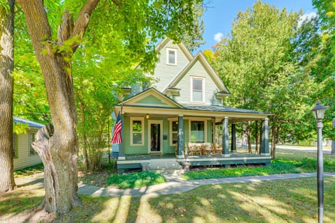 Near Lake: Historic Boyne City Home w/ Fire Pit! House in Boyne City