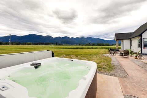Kalispell Mountain Getaway w/ Hot Tub & Fire Pit! House in Idaho