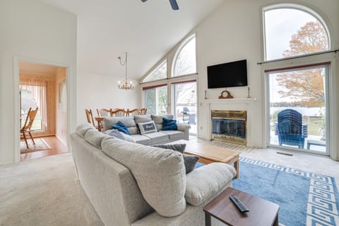 Lakefront Home w/ Deck & Dock in Oscoda Twp! House in Oscoda Township