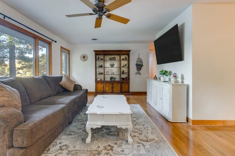 Antiquing & Fishing: Riverfront Waupaca Home! House in Waupaca