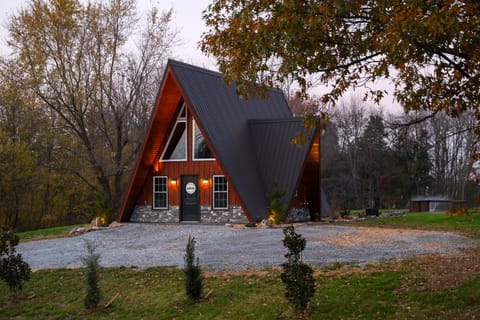Hot Tub, Fire Pit, BBQ, On-Site Pond: Kenton Cabin House in Tennessee