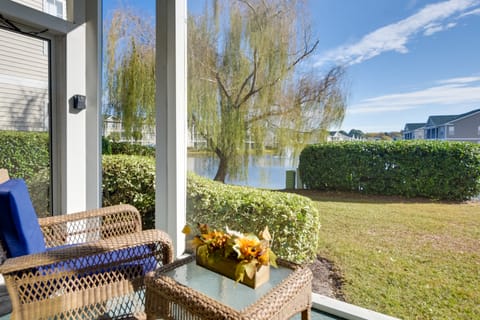Pond Views & Community Perks: Sunset Beach Condo! Apartment in Sunset Beach