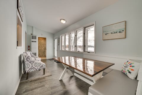 Dock & Views: Lake Mitchell Home in Cadillac! House in Michigan