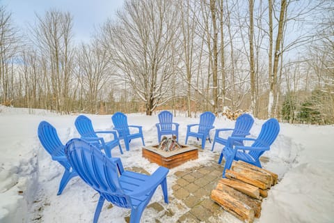 22 Mi to Boyne Mountain: Home w/ Fire Pit! House in Michigan