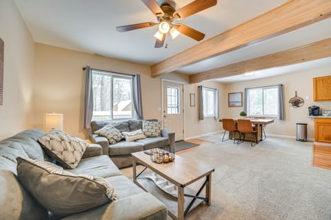 2 Blocks to Higgins Lake: Family-Friendly Home House in Michigan