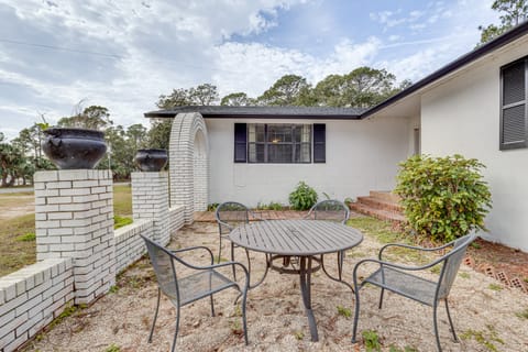 Steps to Beach: Carrabelle Family Home w/ Patio! House in Florida