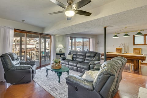 Lakefront Home w/ Dock & Decks in Gravois Mills! House in Lake of the Ozarks