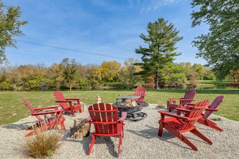 5 Mi to WEC: Pet-Friendly Home in Wilmington House in Ohio