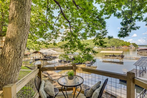 Pet-Friendly Cabin w/ Dock & Lake Views in Edwards House in Lake of the Ozarks