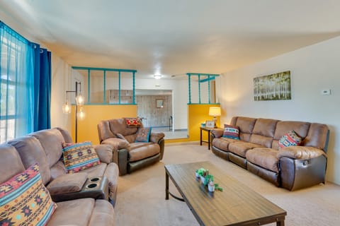 11 Mi to Skiing: Valdez Home w/ Mtn Views! House in New Mexico