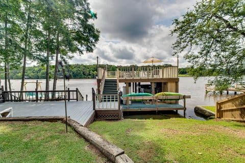 Private Dock + Fire Pit: Gantt Lake Getaway! House in Alabama