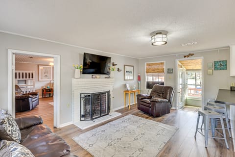 Private Dock + Fire Pit: Gantt Lake Getaway! House in Alabama